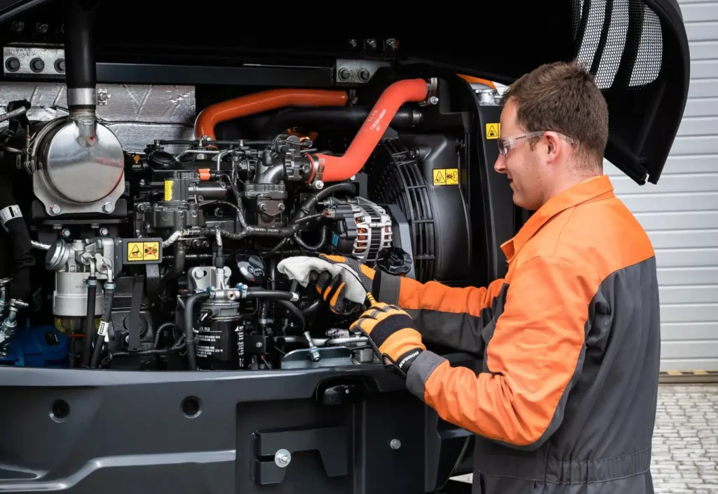 Develon_DX57w_Anwendung