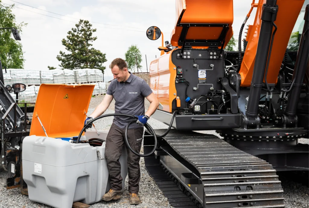 Develon_DX140LC-7k_Anwendung