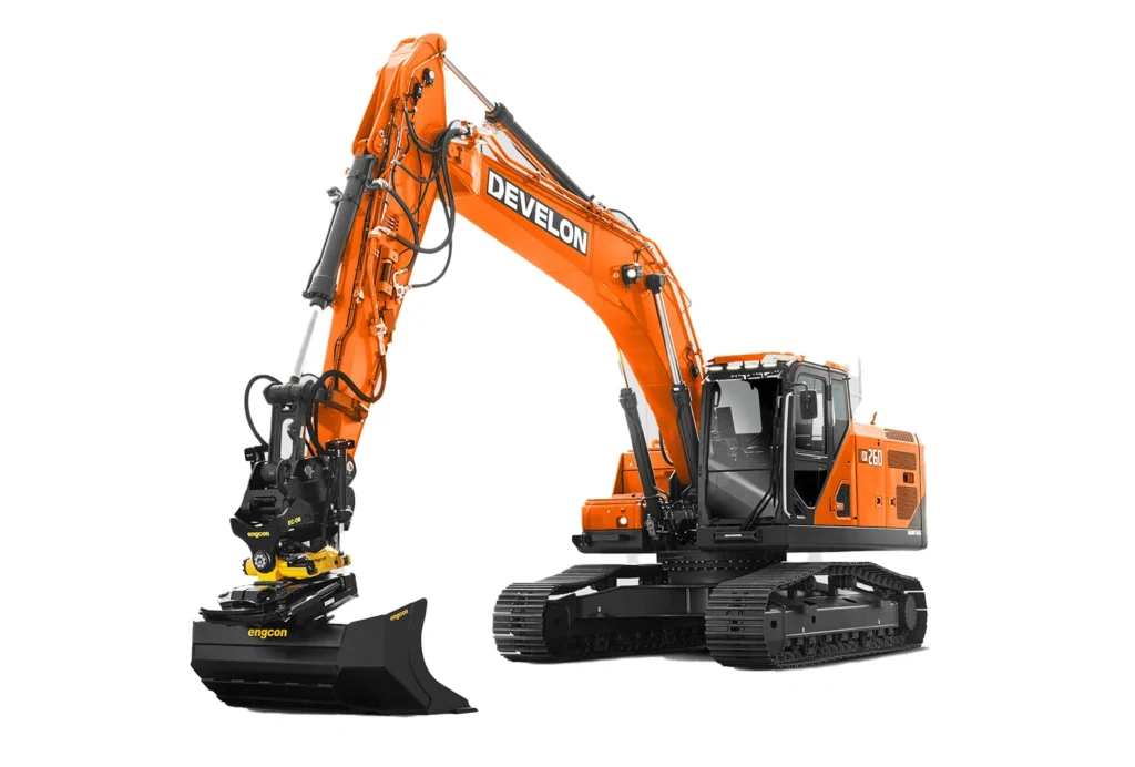 Develon_DX260LC-9-Vorderansicht