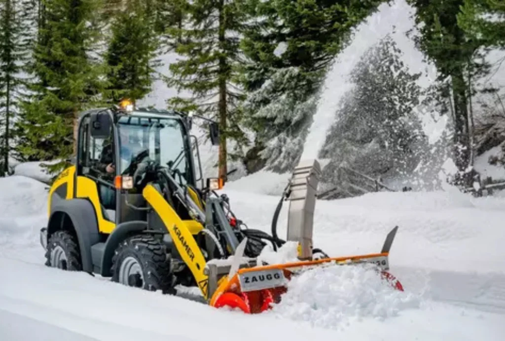 Die genutzte Motorentechnologie vom Radlader 5065 ist umweltfreundlich.
