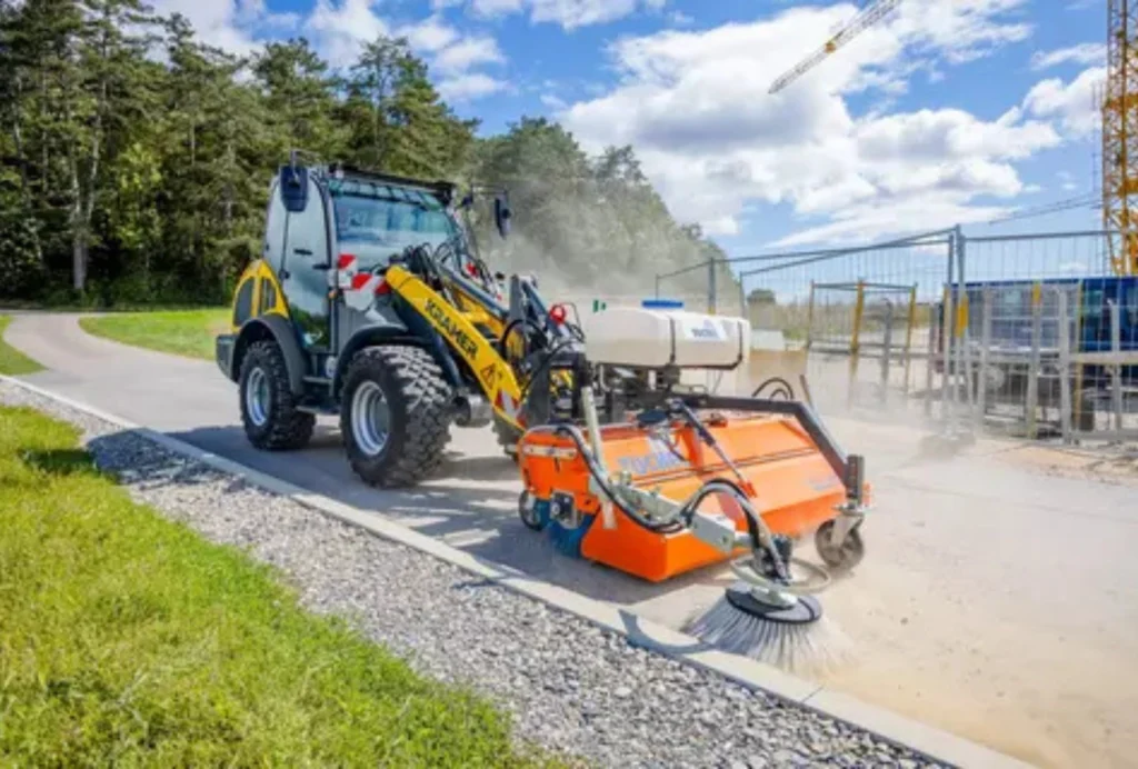 Kramer Radlader 8095 in der Anwendung