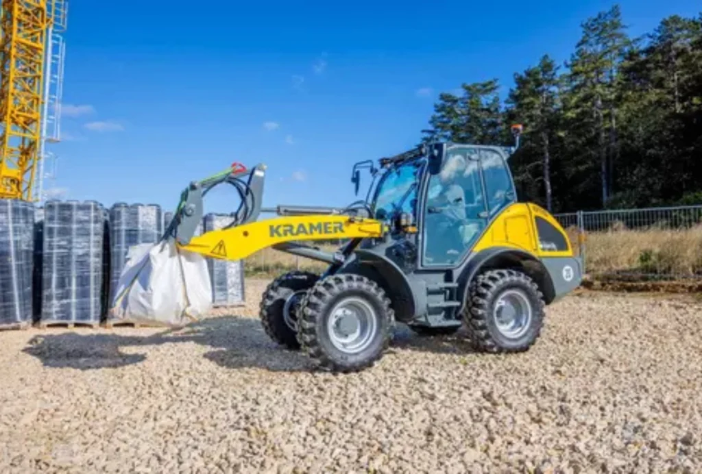 Kramer Radlader 8115 in der Anwendung