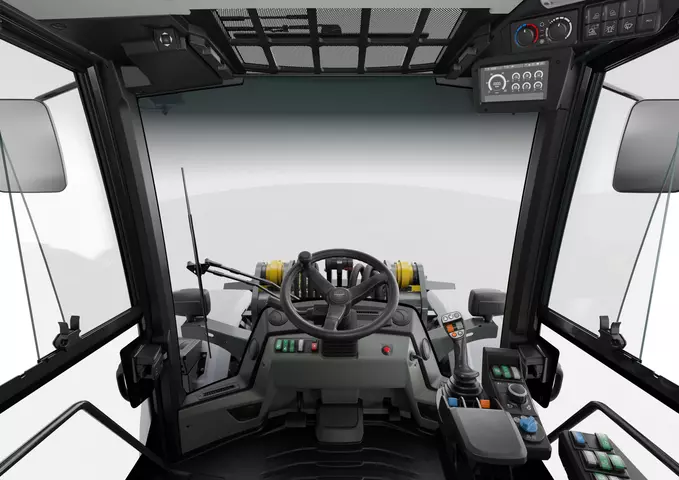 Kramer Radlader Rundumsicht