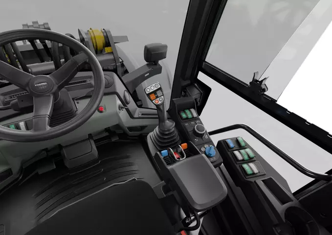 Kramer Radlader 8180 Farblich codierte Schalter