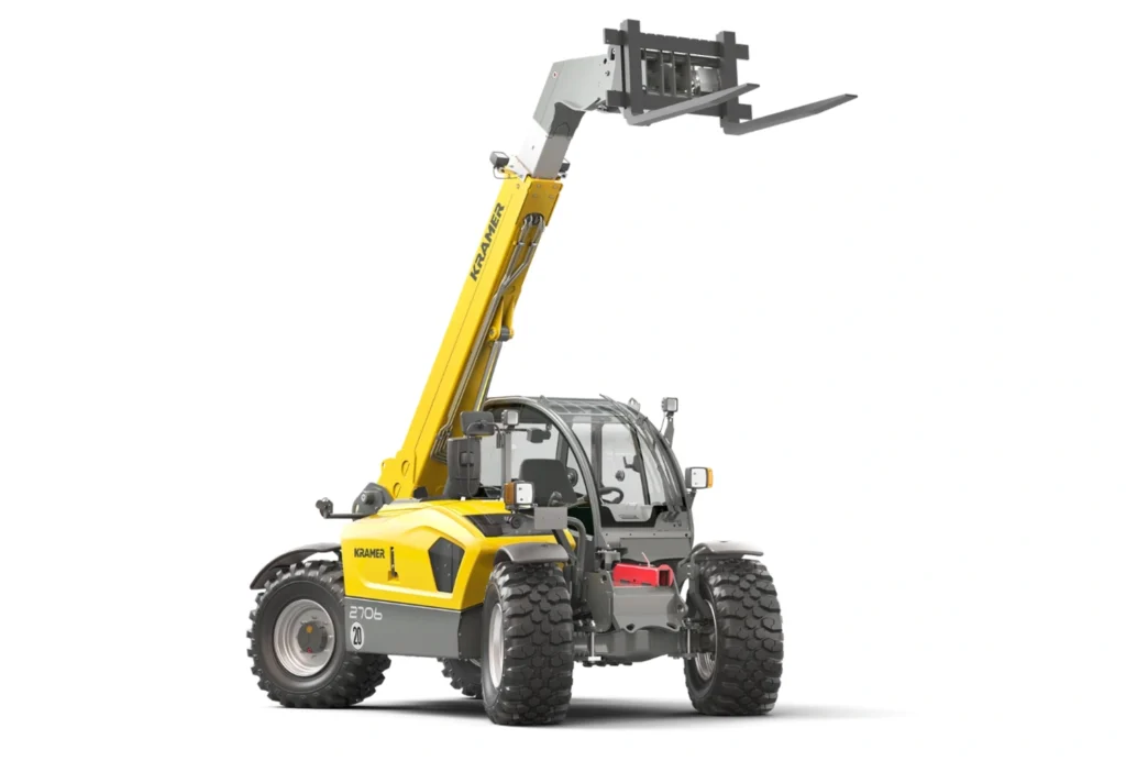 Kramers Teleskoplader 2706 bei Ubauma.