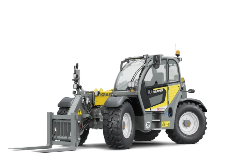 Kramers Teleskoplader 3007 bei Ubauma.