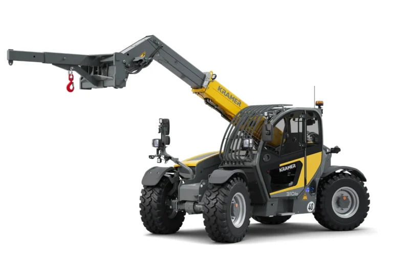 Kramers Teleskoplader 3106 bei Ubauma.