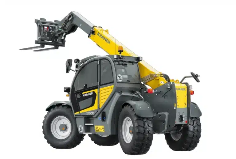 Kramers Teleskoplader 3507 bei Ubauma.