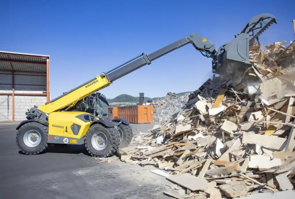 Kramer Teleskoplader 3610 in der Anwendung