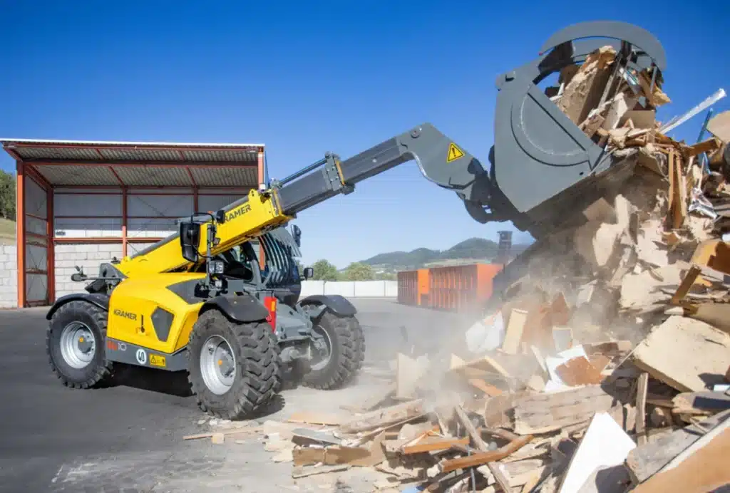 Kramer Teleskoplader 3610 in der Anwendung