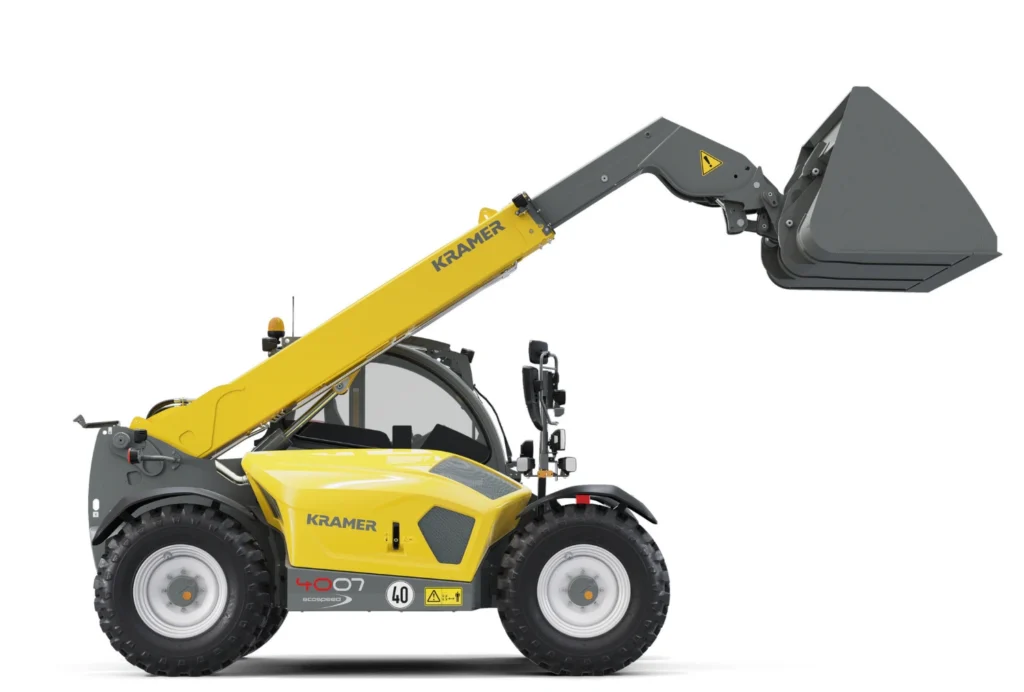 Kramer Teleskoplader 4007 Seitenansicht