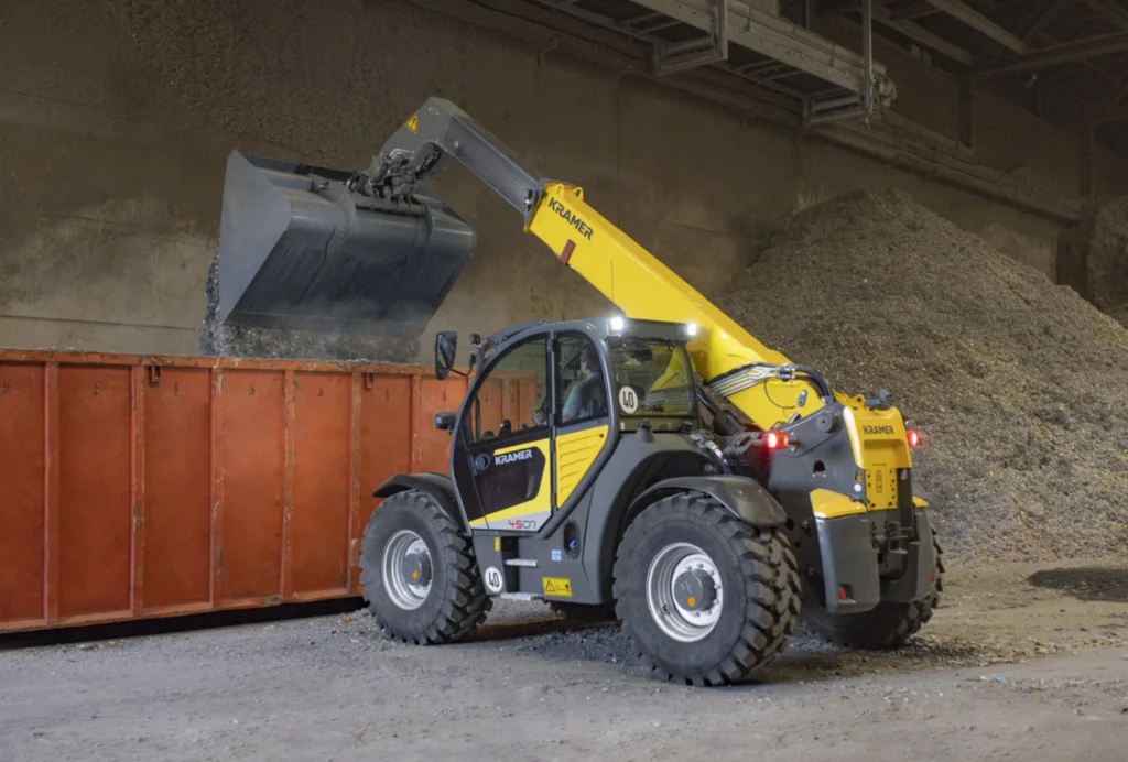 Kramer Teleskoplader 4507 in der Anwendung
