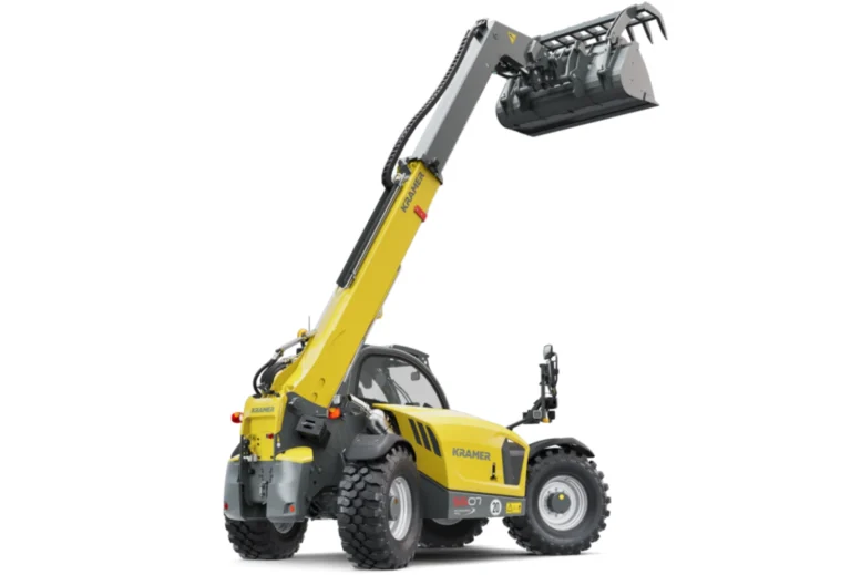 Kramer Teleskoplader 5507 Seitenansicht