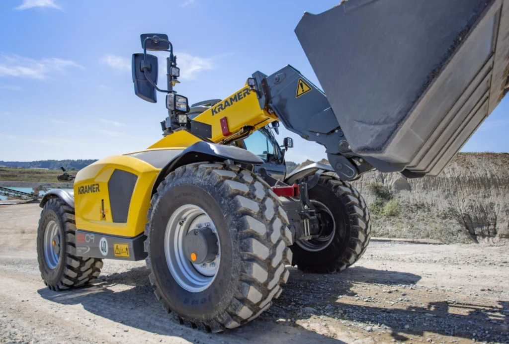 Kramer Teleskoplader 5509 in der Anwendung