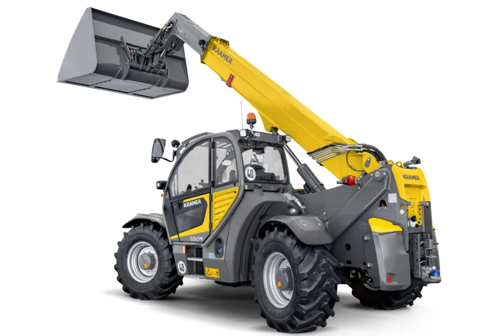 Kramer Teleskoplader 5509 Seitenansicht